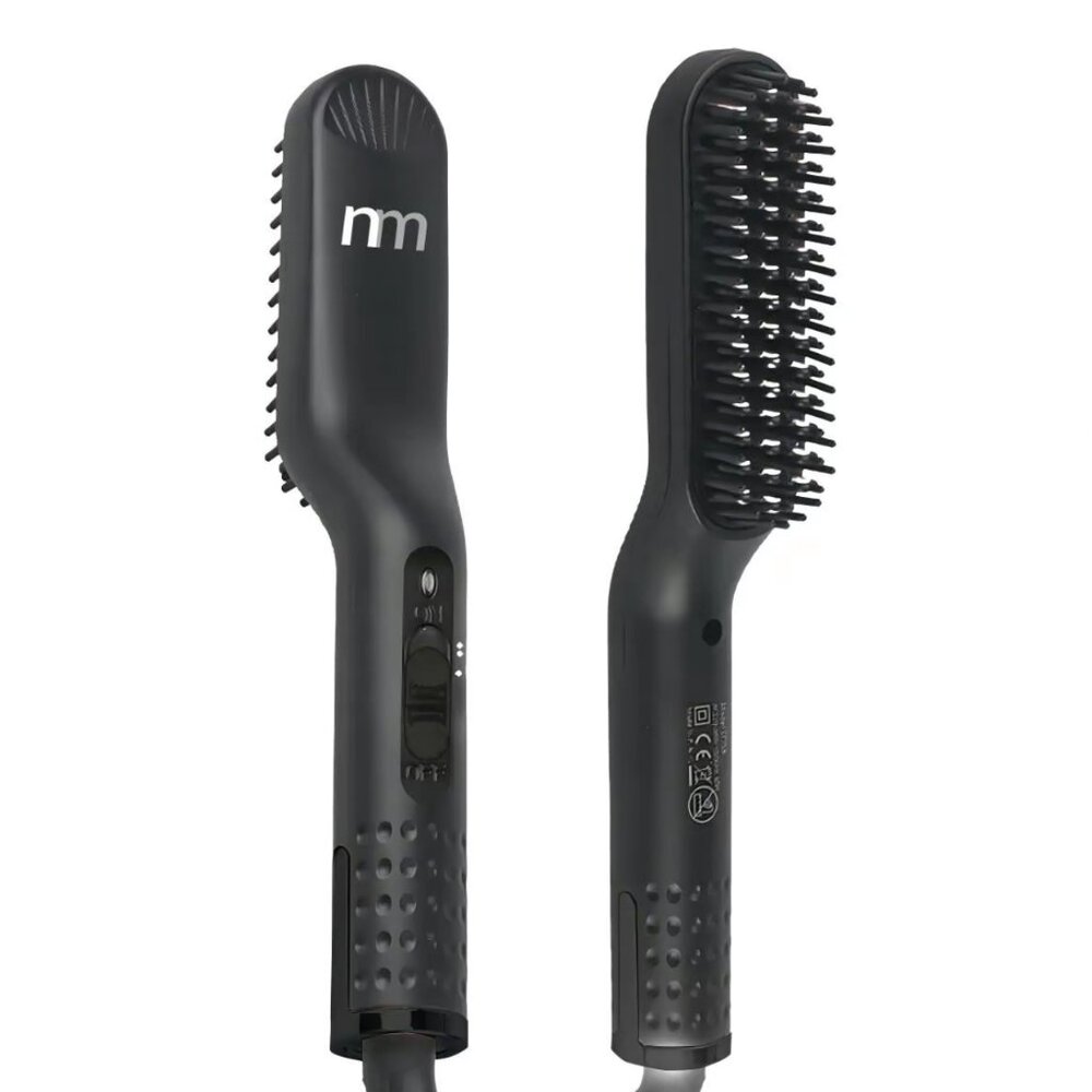 The Newmen Pro Heated Beard Brush & Straightener - Professional Grooming Tool